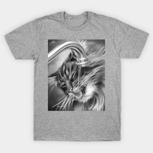 Cat Drink T-Shirt